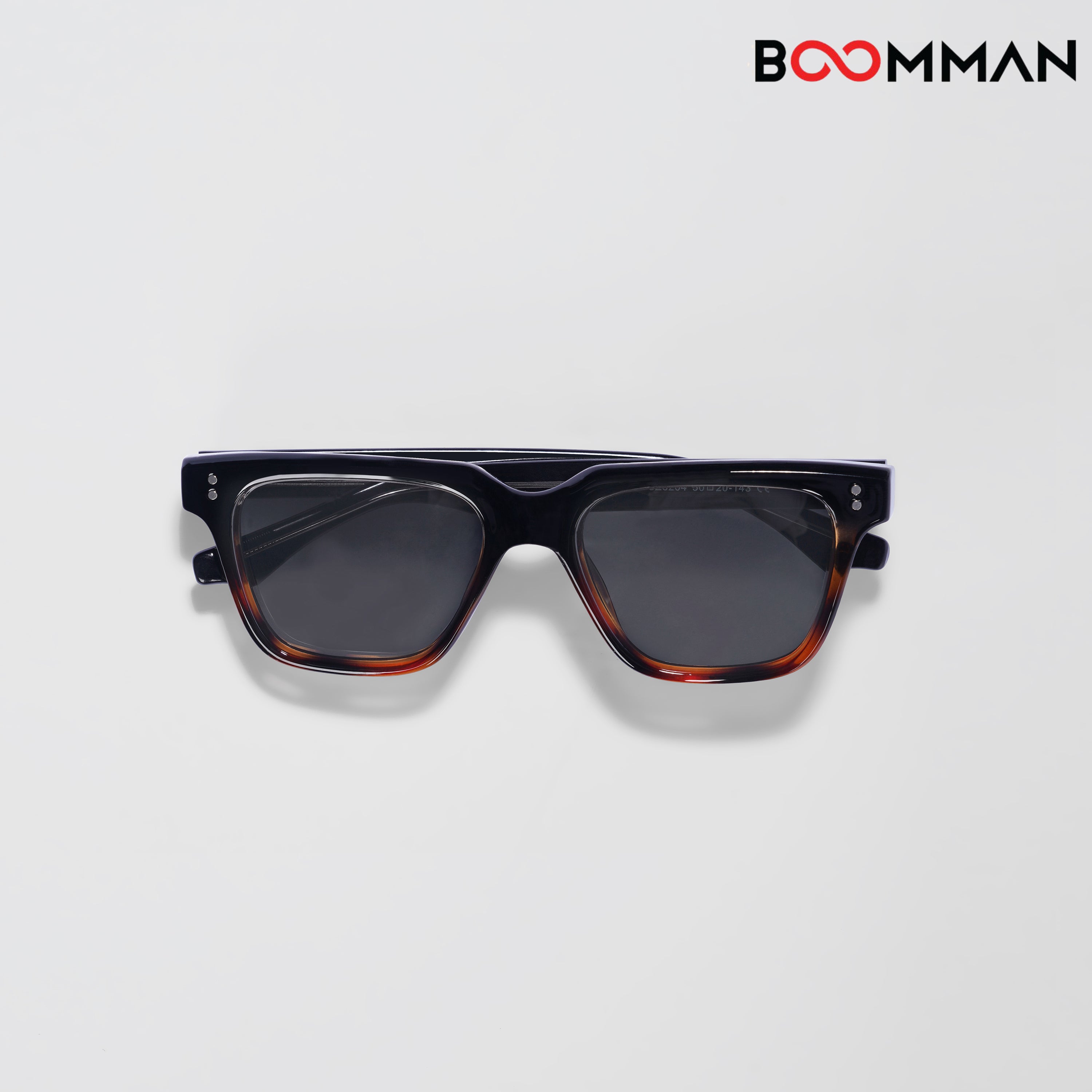 DualTone Tortoise Black Wayfarer Sunglasses (Unisex)