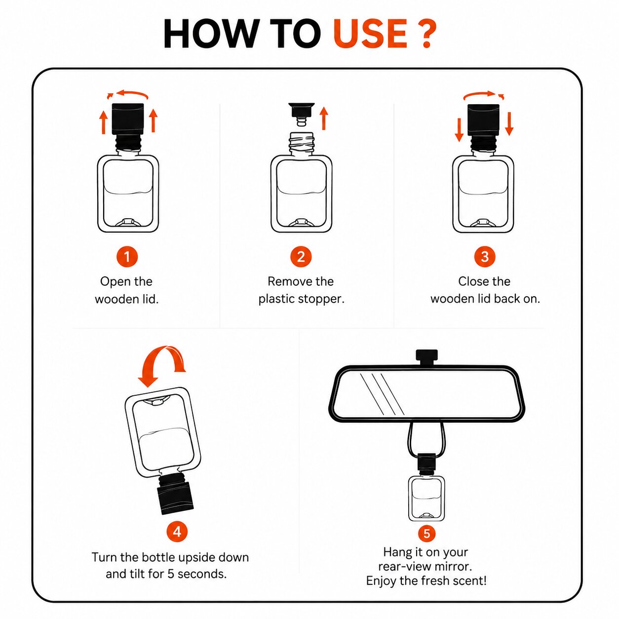 Car Freshener - Citrus Burst
