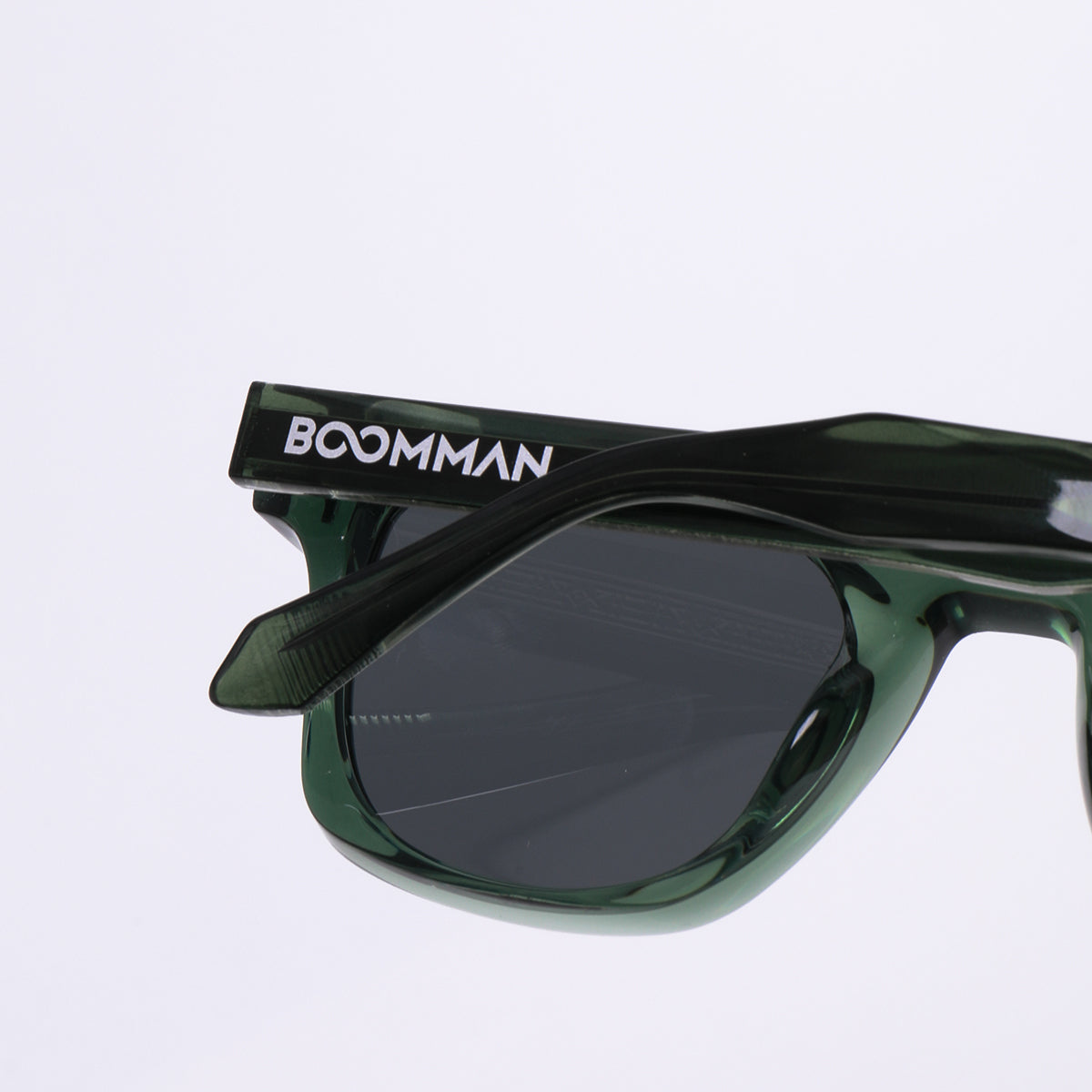 Milan Green Black Polarized Wayfarer Sunglasses