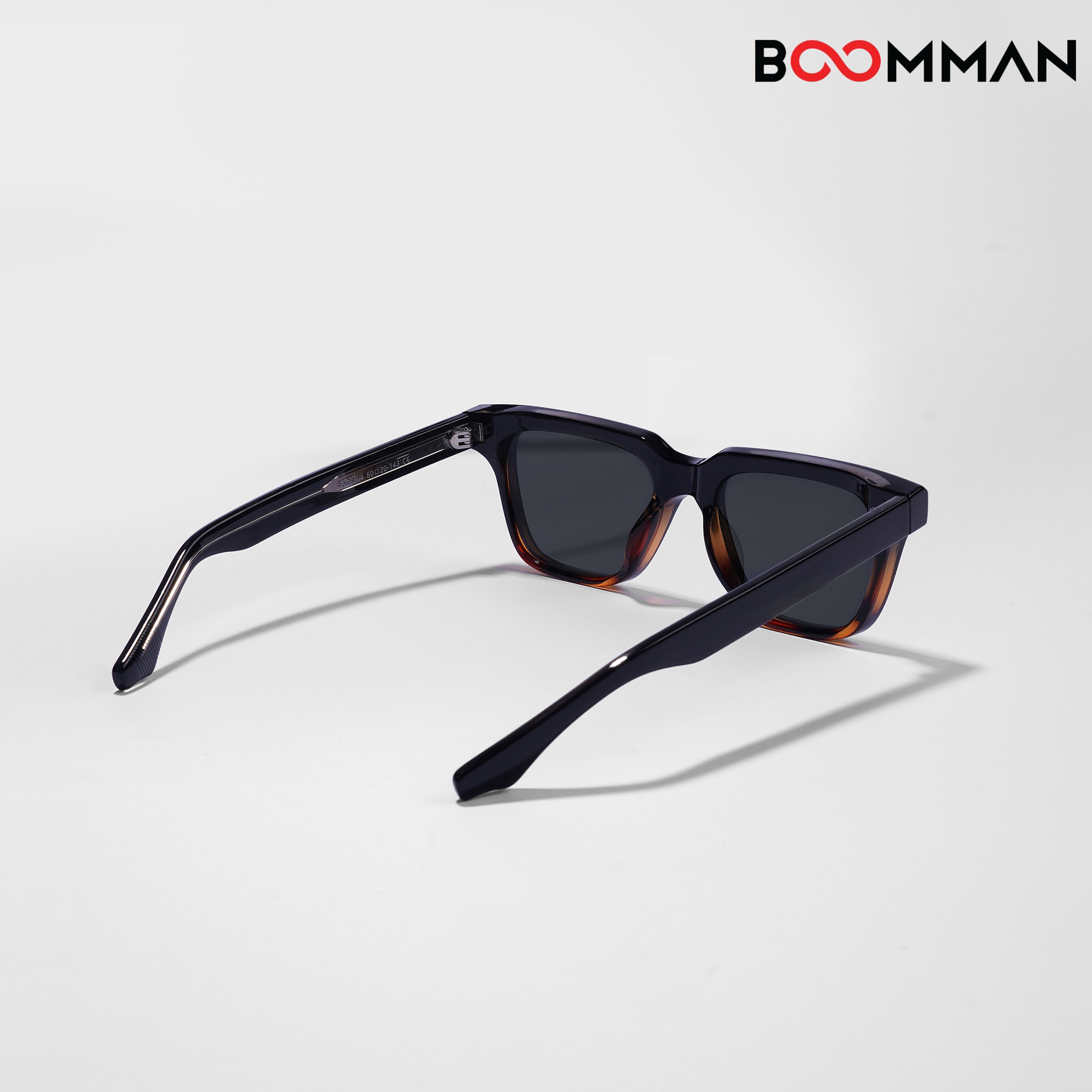 DualTone Tortoise Black Wayfarer Sunglasses (Unisex)