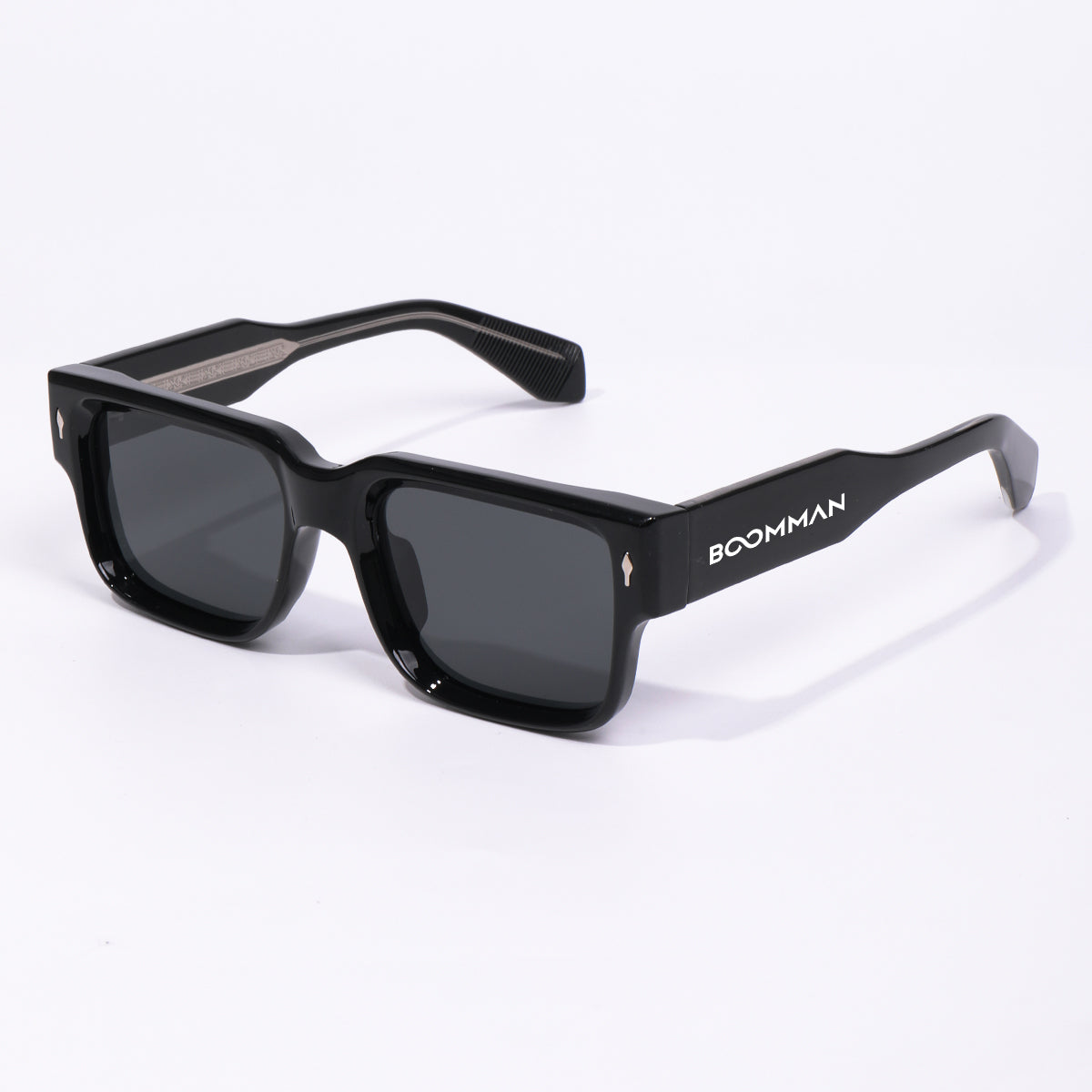 Urban Noir Square Polarized Sunglasses