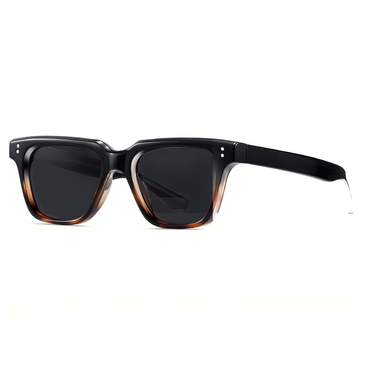 DualTone Tortoise Black Wayfarer Sunglasses