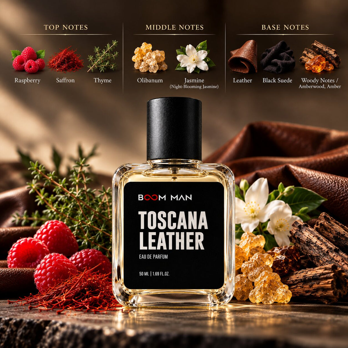 Toscana Leather| Eau De Parfum (30% oil Conc.)