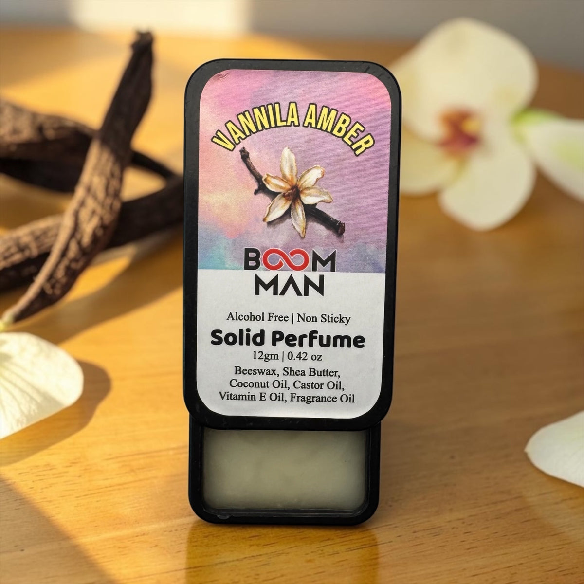 Vanilla Amber Solid Perfume ( Unisex )